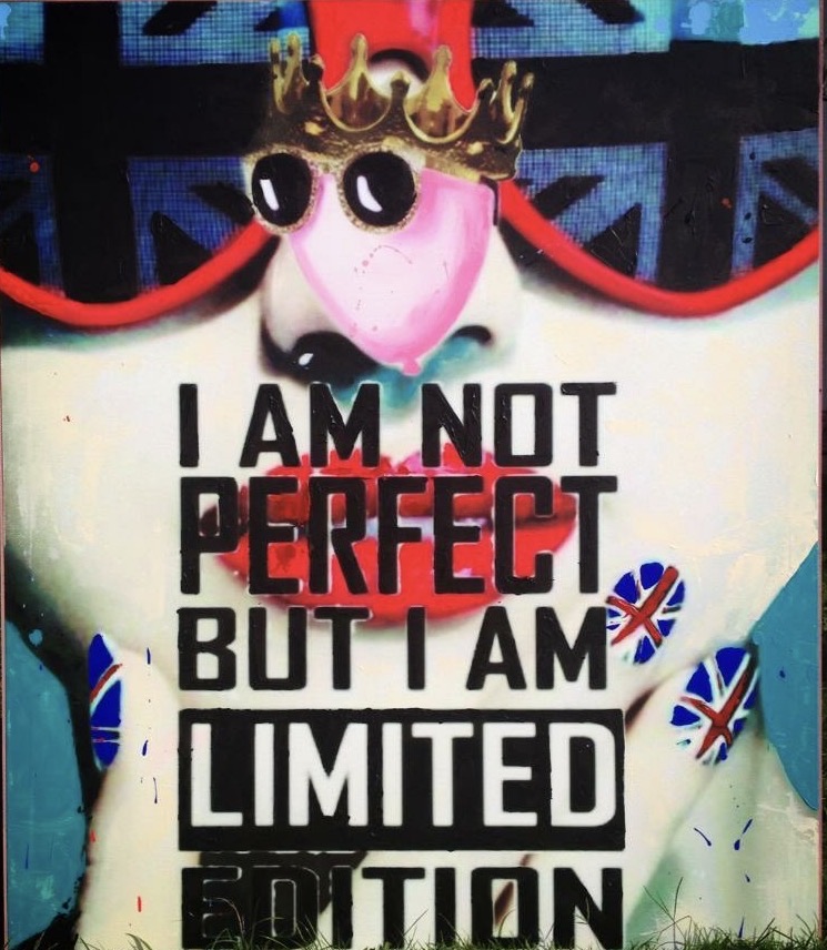 "I AM NOT PERFECT BUT I AM LIMITED EDITION”